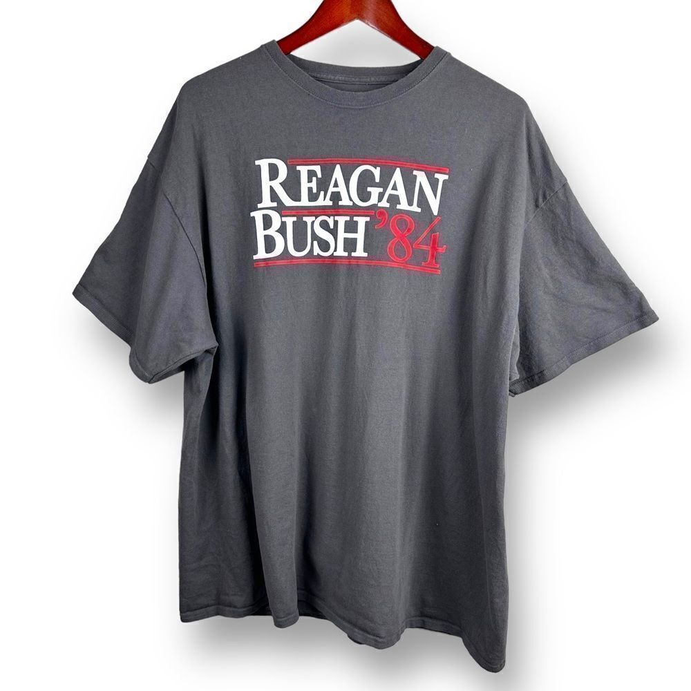 Regan Bush 84‎ mens gray T-shirt size 2X
